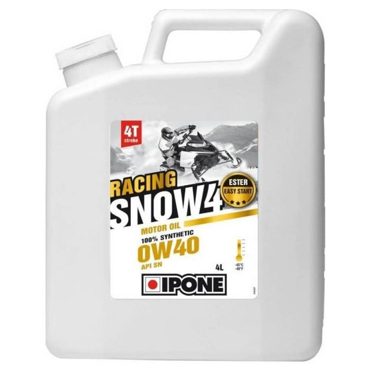 Ipone Snow Racing 4 0W40 Oil
